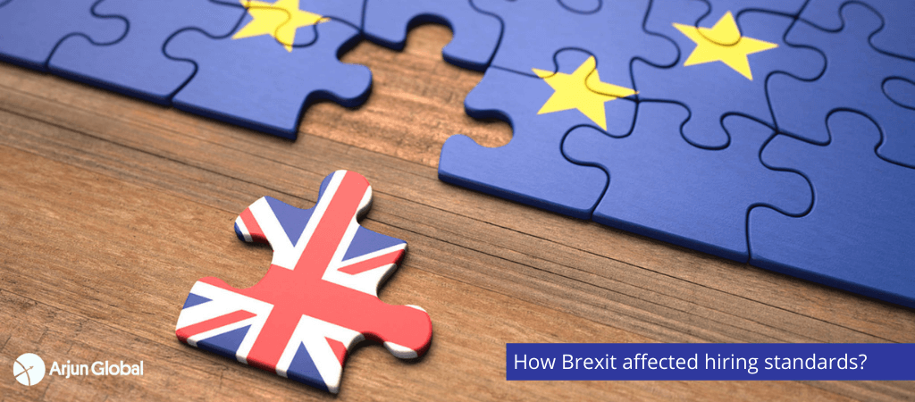 Has Brexit affected hiring standards?