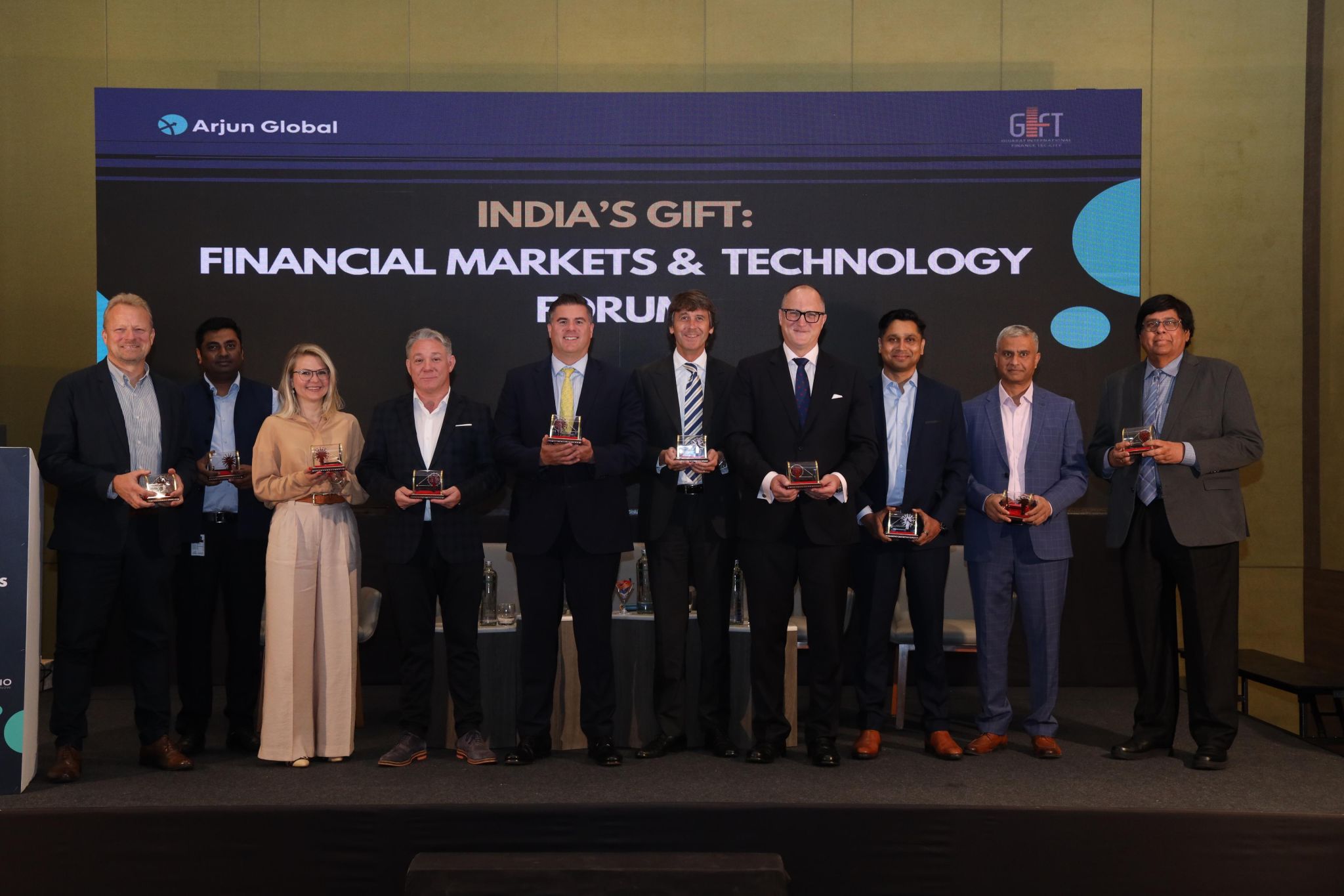 Arjun Global Hosts First-Ever Gathering of 10 International Exchanges in GIFT City